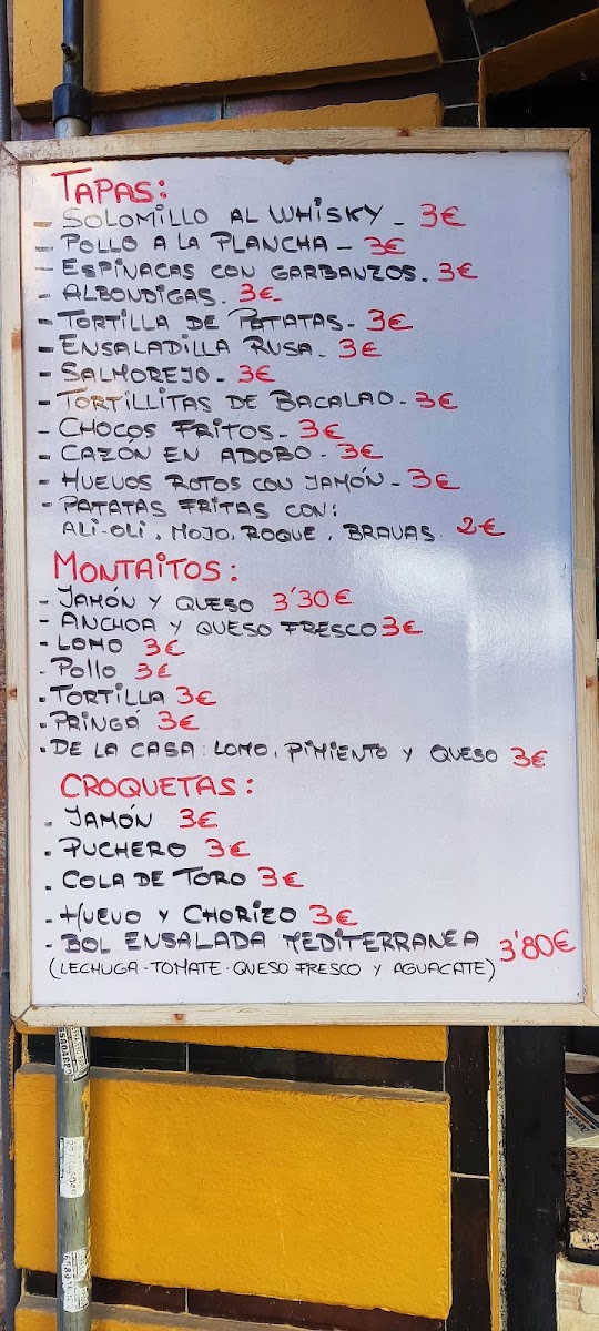 Menu Cafeteria La Esquina Veloz-1